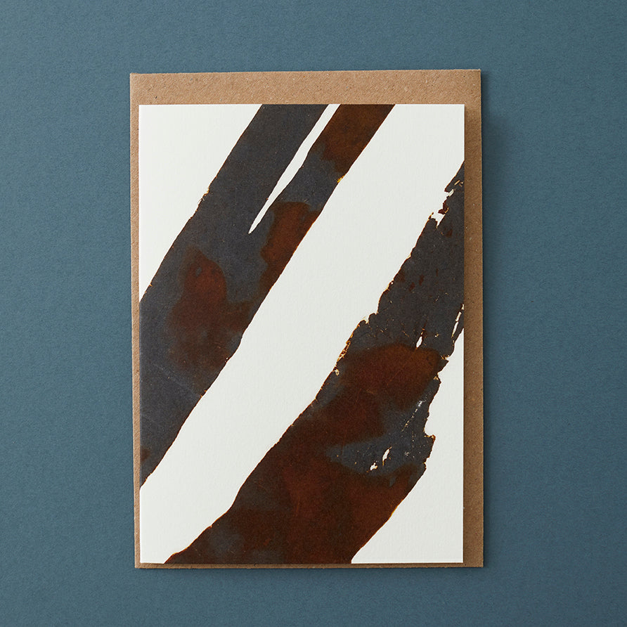 Abstract Greeting Card - Forest Kelp