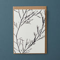 Abstract Greeting Card - Sea Oak