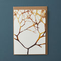 Abstract Greeting Card - Irish Moss