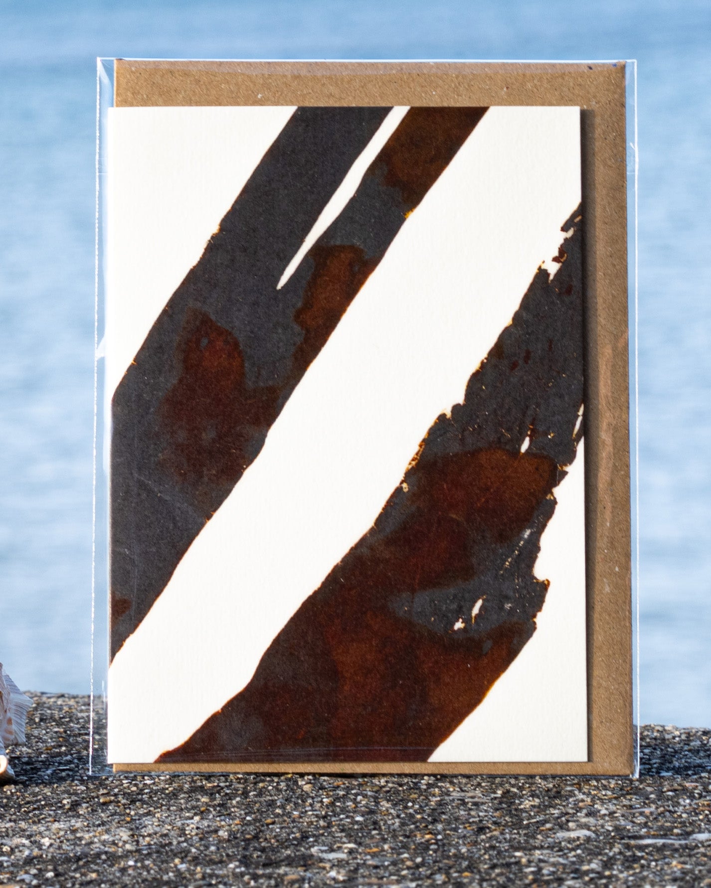 Abstract Greeting Card - Forest Kelp